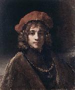 Portrait of Titus Rembrandt